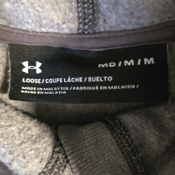 Under Armour Gray Women's Hoodie - Picture 3 of 3